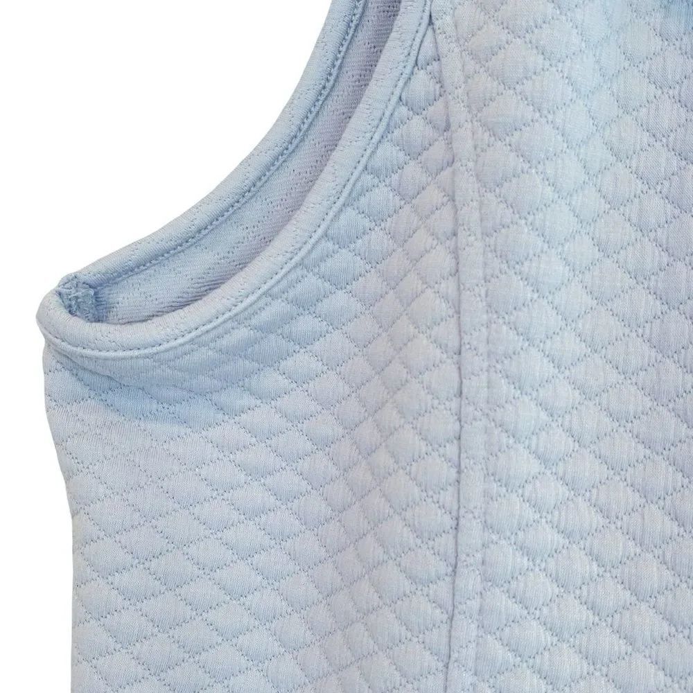 Light Blue Quilted Vest - Picture 4 of 8